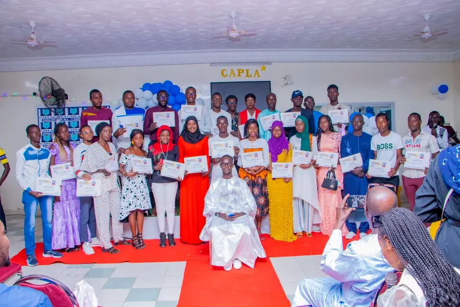 Remise des attestations aux élèves CAPLA